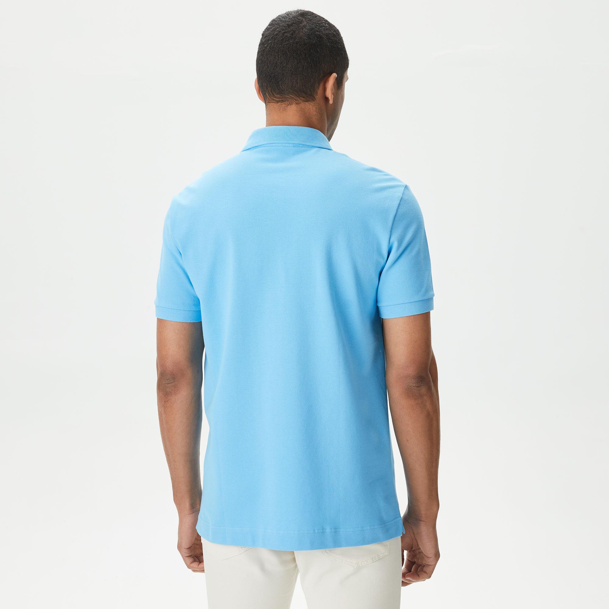 Erkek Regular Fit Paris Mavi Polo