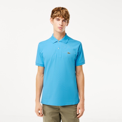  L.12.12 Erkek Classic Fit Mavi Polo
