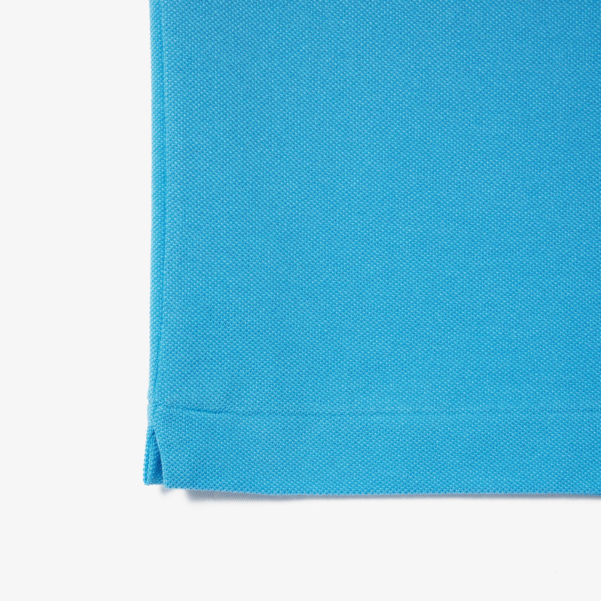 L.12.12 Erkek Classic Fit Mavi Polo