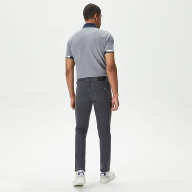  Lacoste Erkek Slim Fit Gri Jean Pantolon