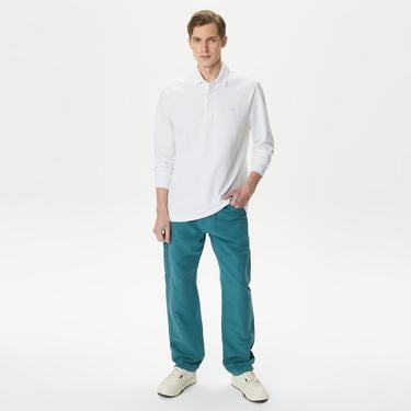  Erkek Relaxed Fit Mavi Pantolon