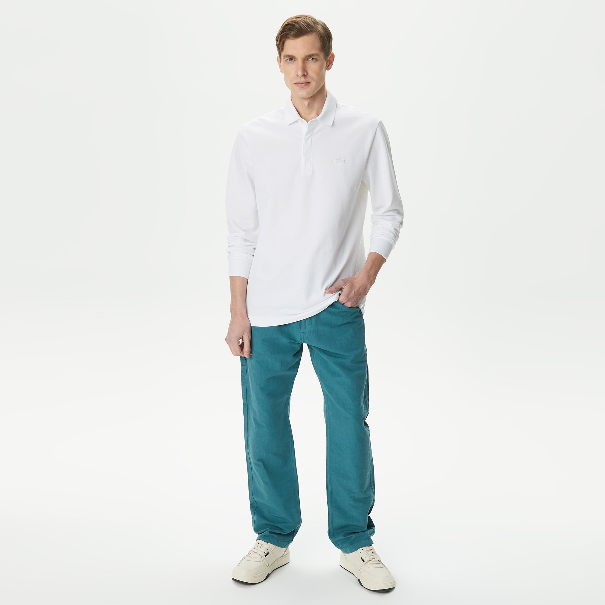  Erkek Relaxed Fit Mavi Pantolon
