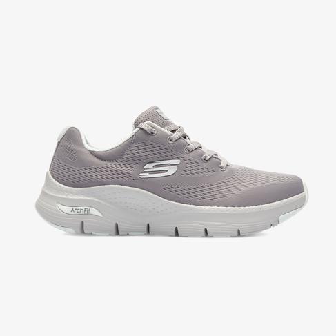  Skechers Arch Fit Kadın Gri/Yeşil Spor Ayakkabı