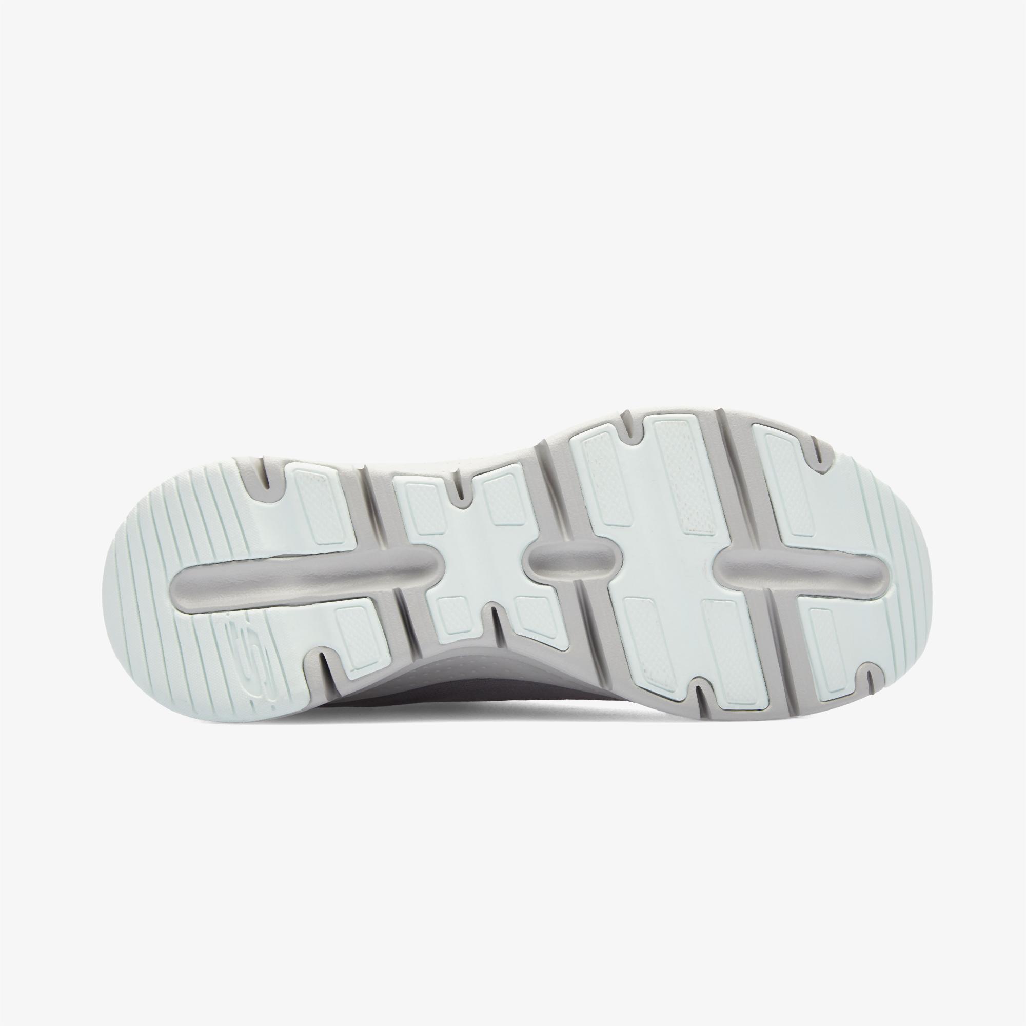 Skechers Arch Fit Kadın Gri/Yeşil Spor Ayakkabı