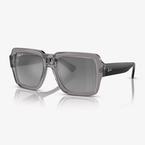  RAY-BAN 0RB4408 Injected Unisex Gri Güneş Gözlüğü