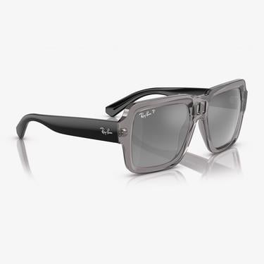  RAY-BAN 0RB4408 Injected Unisex Gri Güneş Gözlüğü