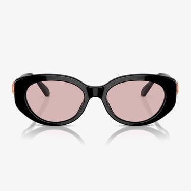  Swarovski 0SK6002 Acetate Kadın Siyah Güneş Gözlüğü