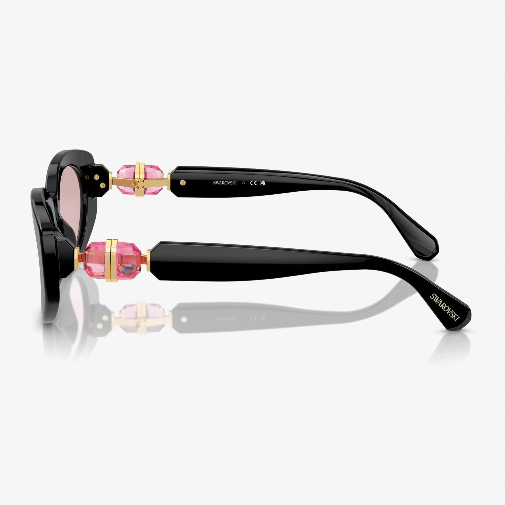 Swarovski 0SK6002 Acetate Kadın Siyah Güneş Gözlüğü