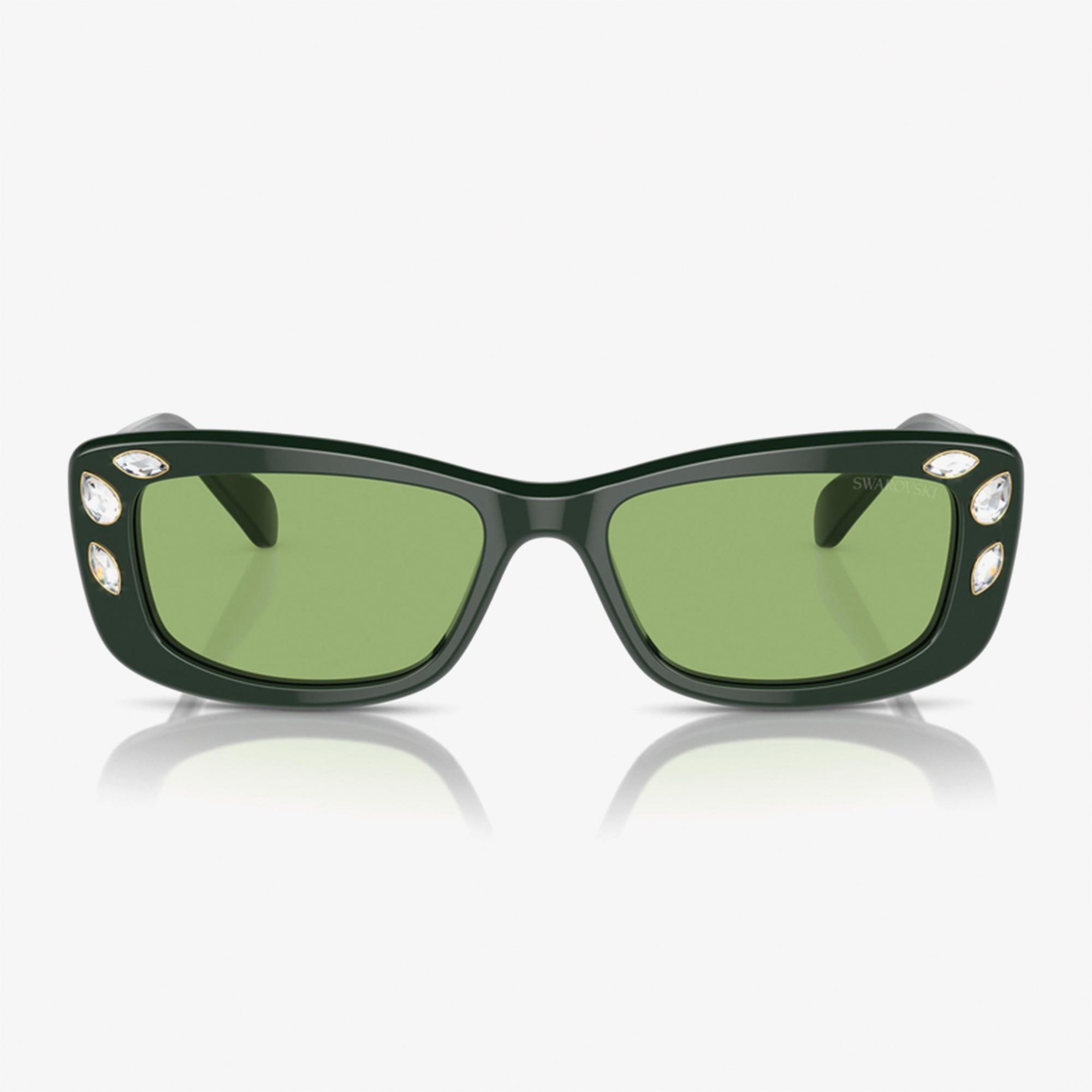 Swarovski 0SK6008 Acetate Kadın Yeşil Güneş Gözlüğü