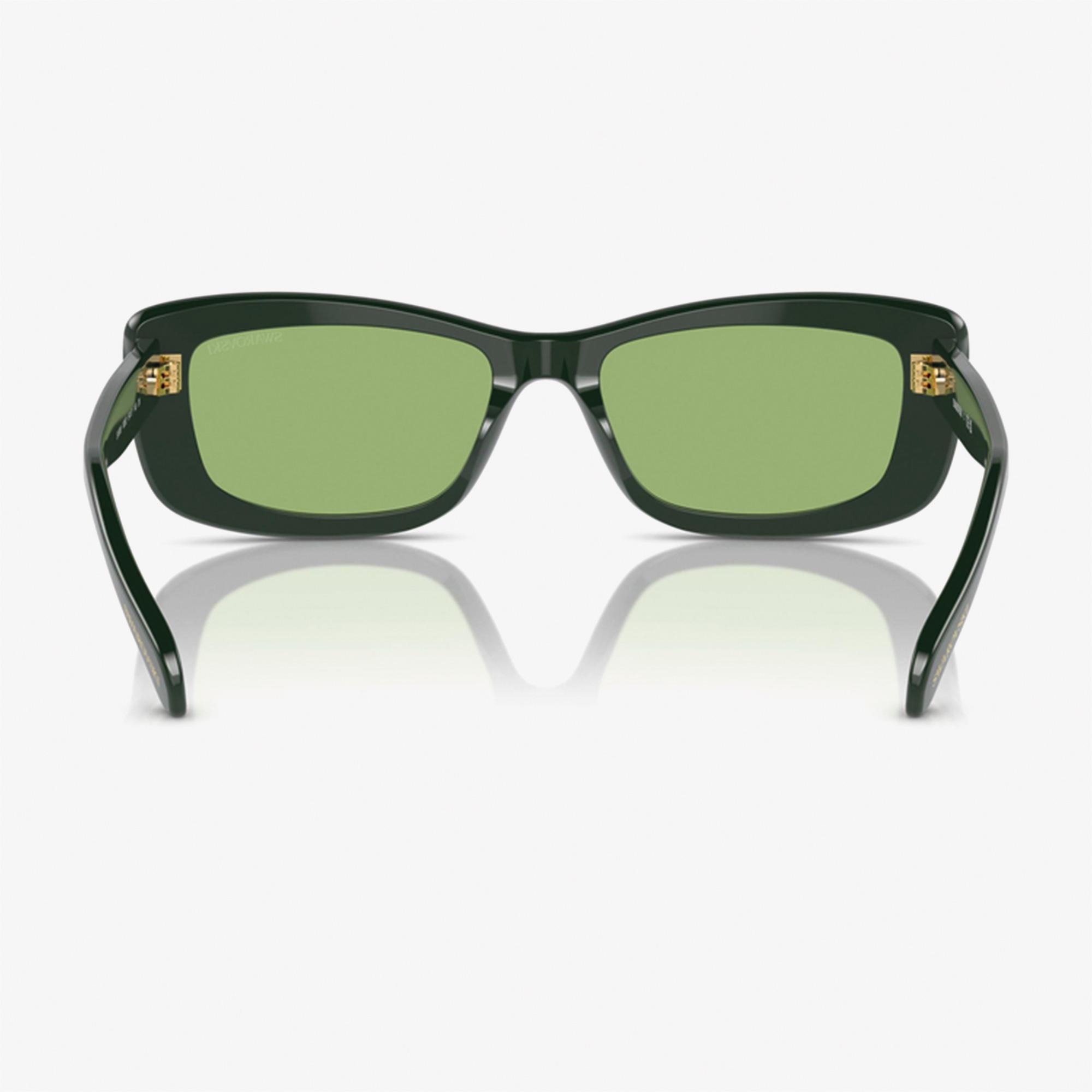 Swarovski 0SK6008 Acetate Kadın Yeşil Güneş Gözlüğü