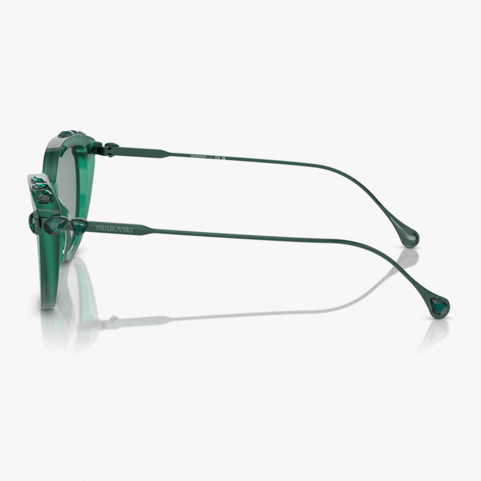 Swarovski 0SK6010 Acetate Kadın Yeşil Güneş Gözlüğü