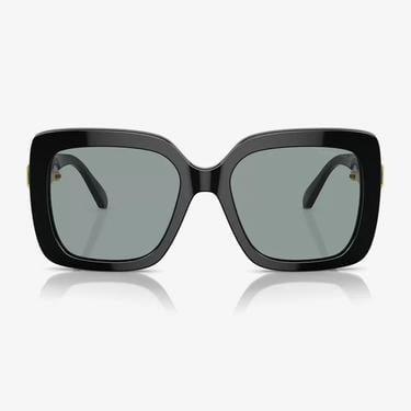  Swarovski 0SK6001 Acetate Kadın Siyah Güneş Gözlüğü