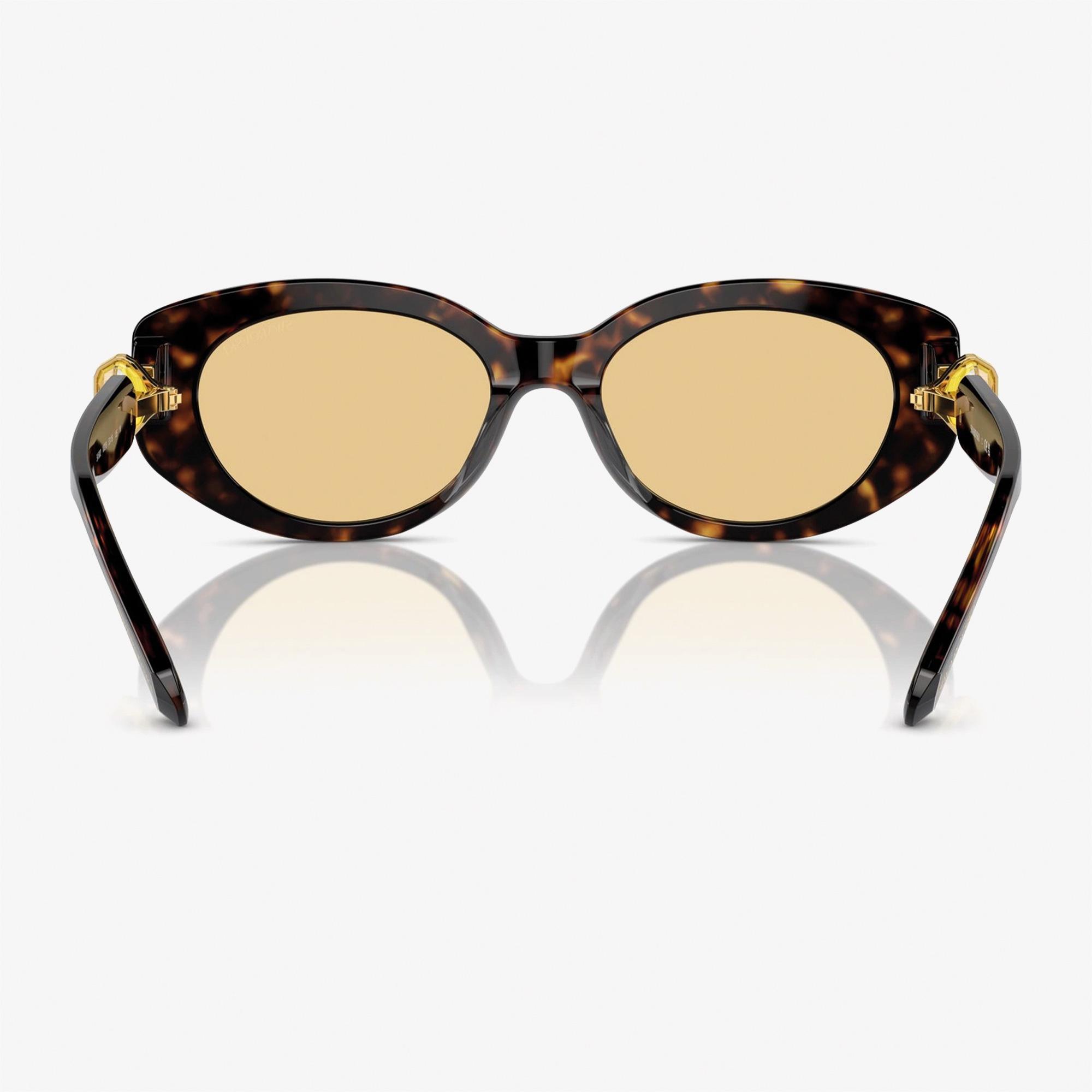 Swarovski 0SK6002 Acetate Kadın Kahverengi Güneş Gözlüğü