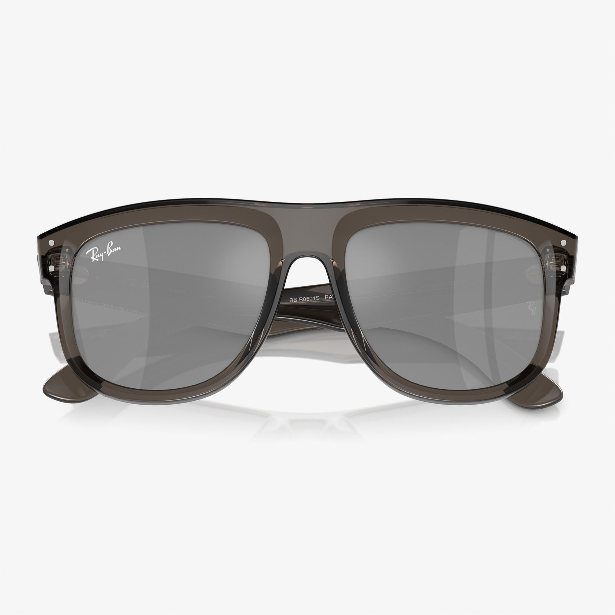 RAY-BAN 0RBR0501S Molded Acetate Unisex Gri Güneş Gözlüğü