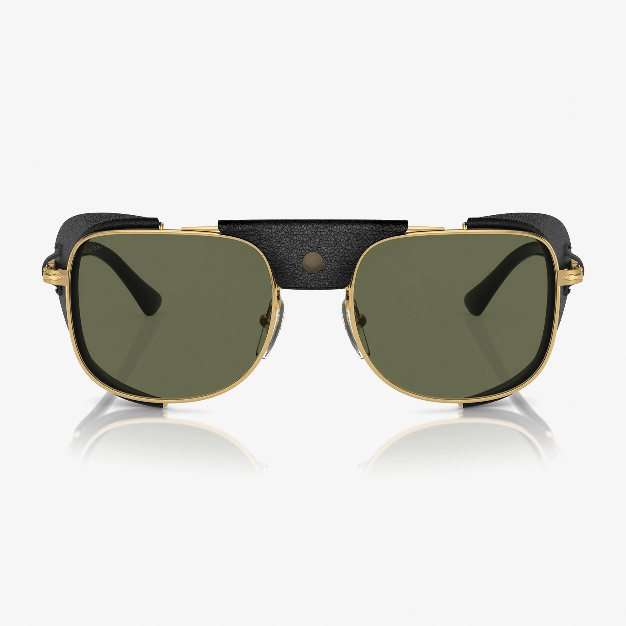 Persol Metal Erkek Altın/Siyah Güneş Gözlüğü