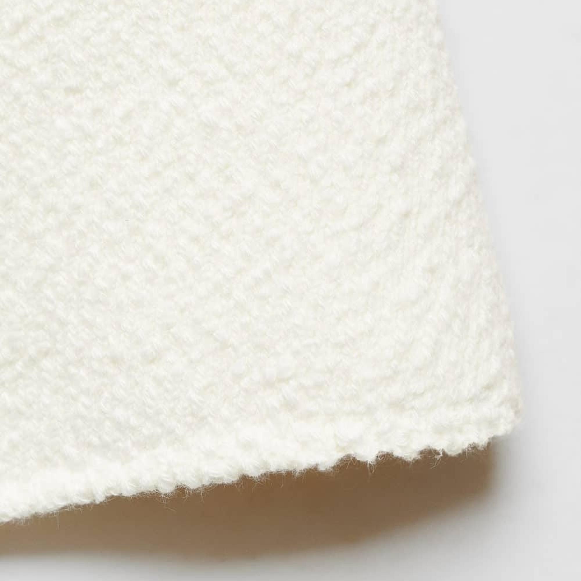 Mango Çocuk Ponte Straplez Bluz Kırık Beyaz