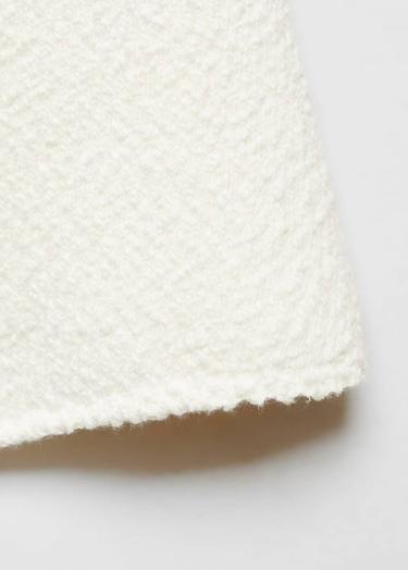  Mango Çocuk Ponte Straplez Bluz Kırık Beyaz