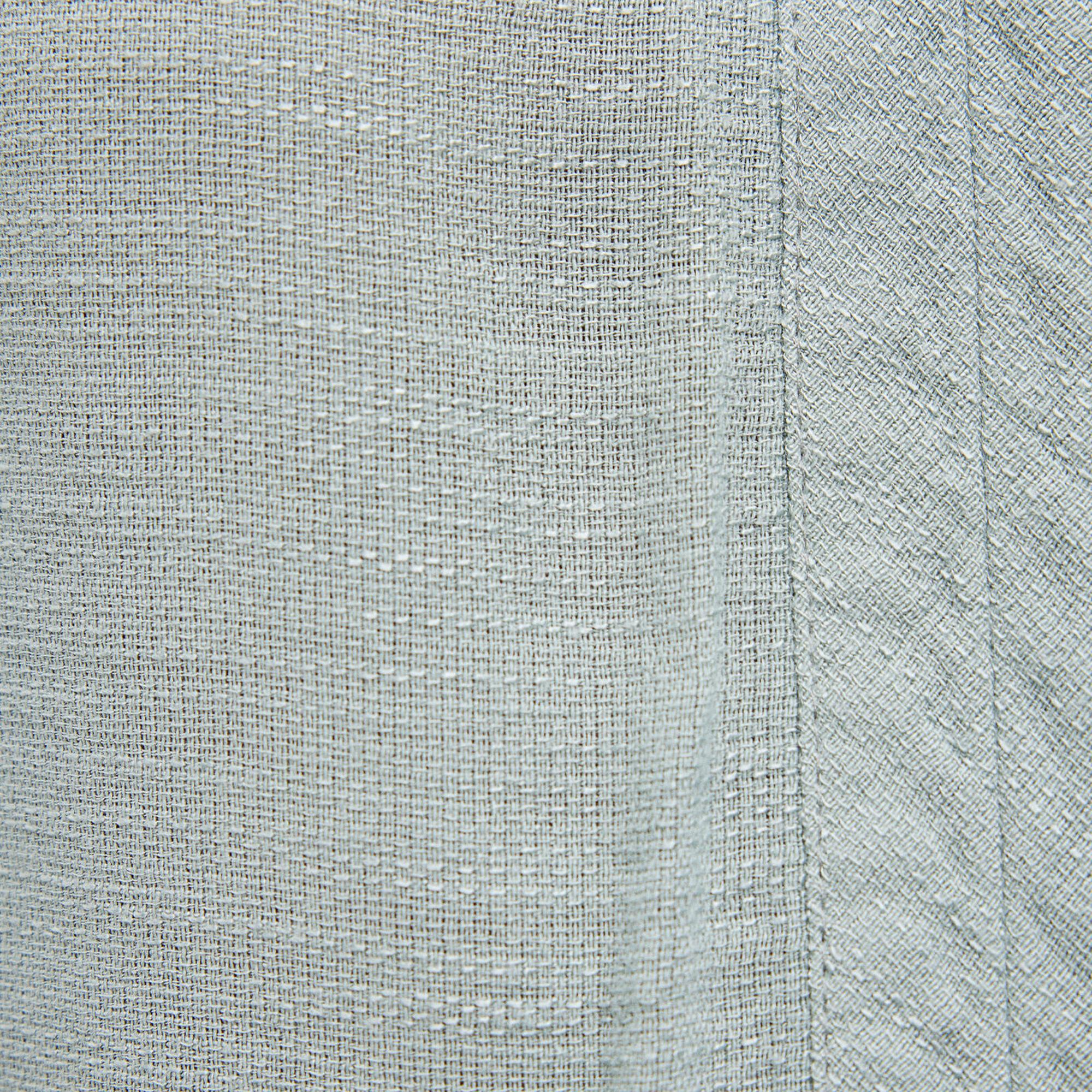 Mavi V Yaka Yeşil Bluz 122504-70108