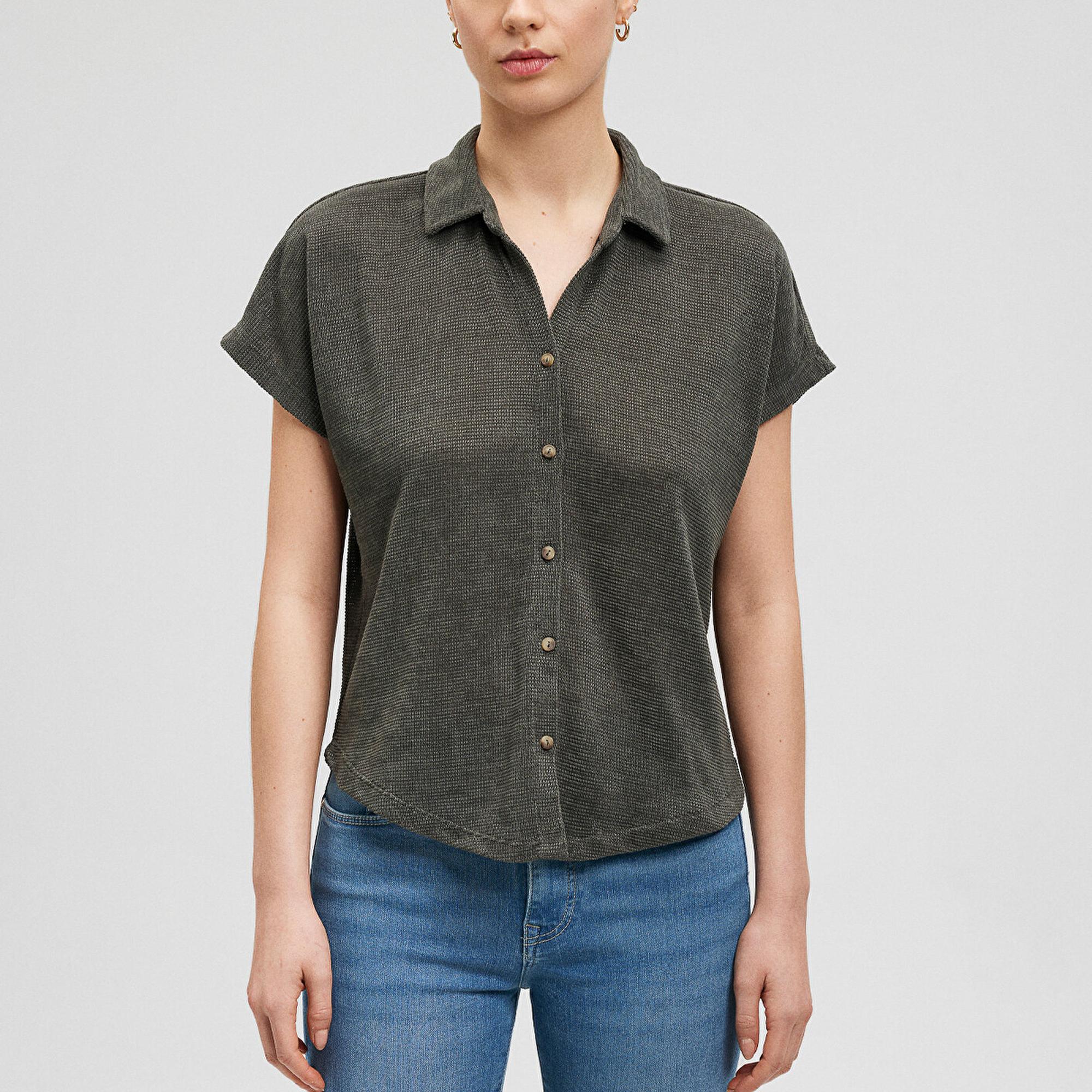 Mavi Lux Touch Yeşil Polo Tişört  1612142-71598