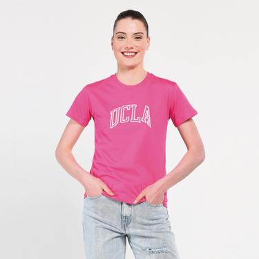  Ucla Angela Kadın Pembe T-Shirt