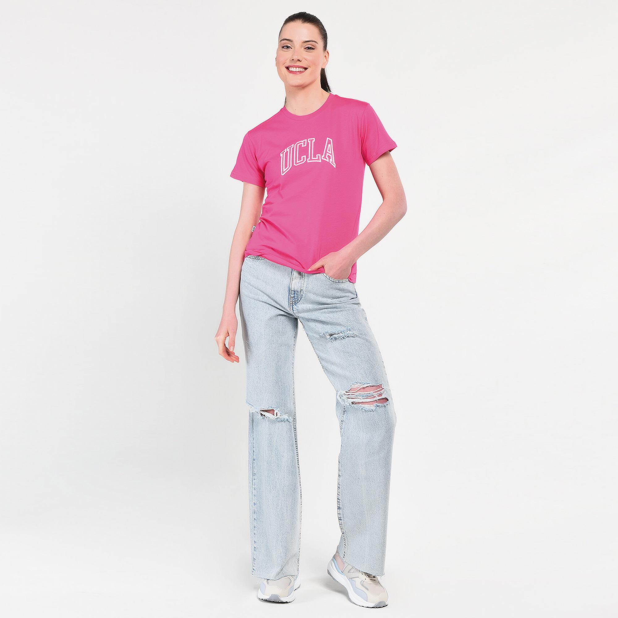 Ucla Angela Kadın Pembe T-Shirt