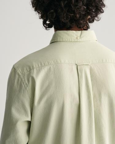  GANT Erkek Yeşil Regular Fit Düğmeli Yaka Oxford Gömlek