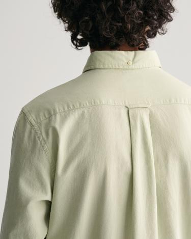  GANT Erkek Yeşil Regular Fit Düğmeli Yaka Oxford Gömlek