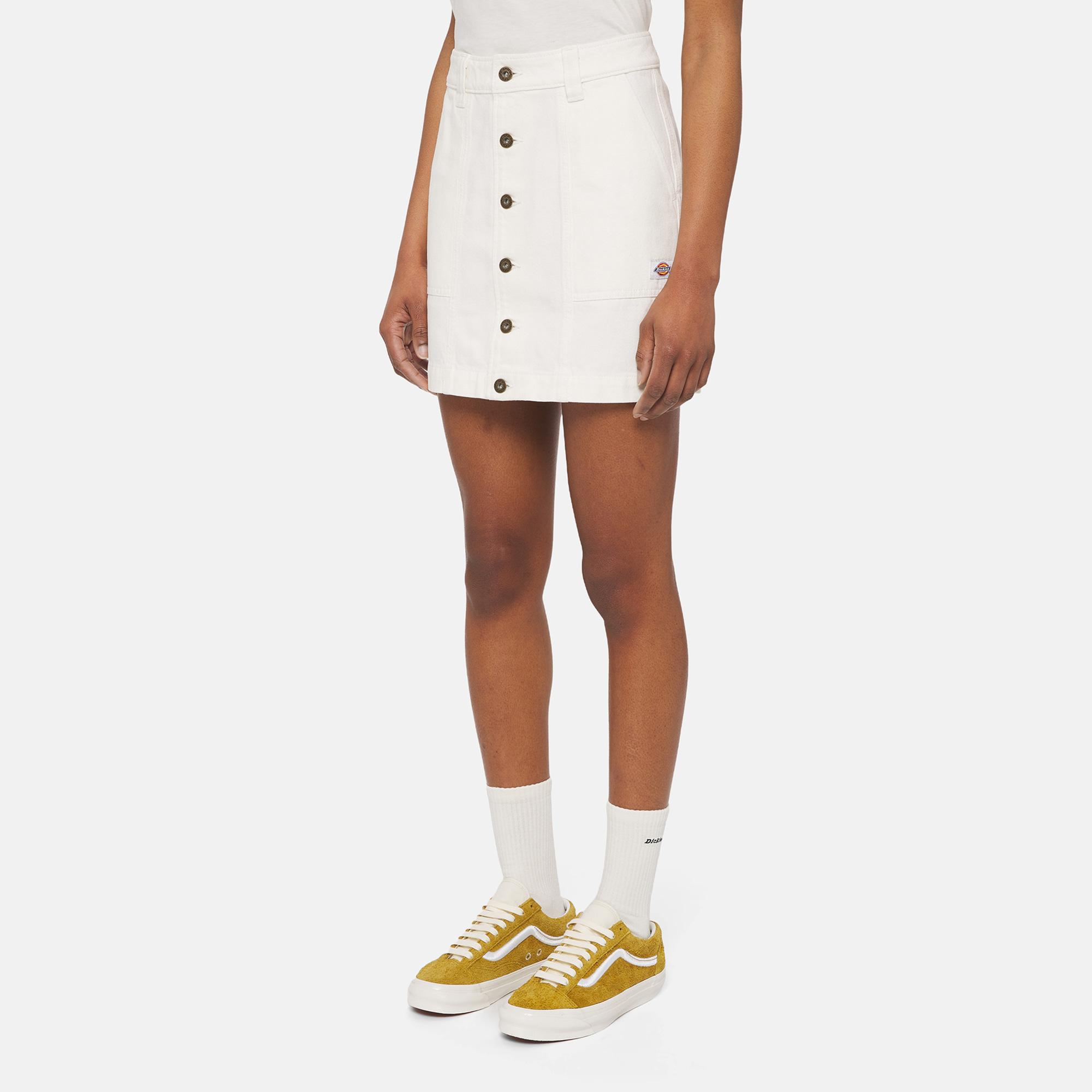 Dickies Madison Kadın Beyaz Etek