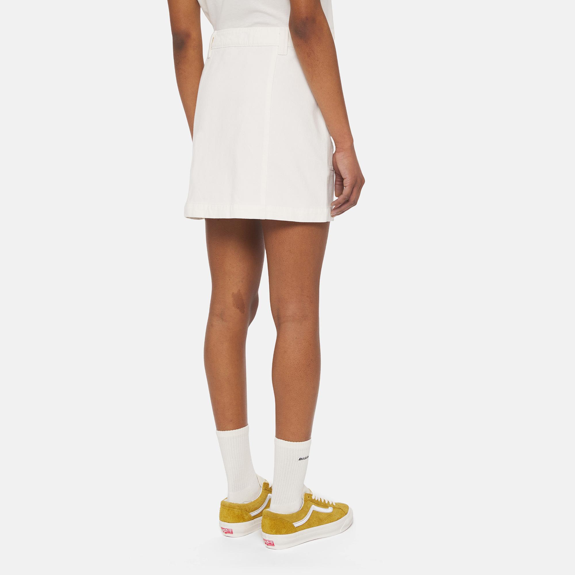 Dickies Madison Kadın Beyaz Etek