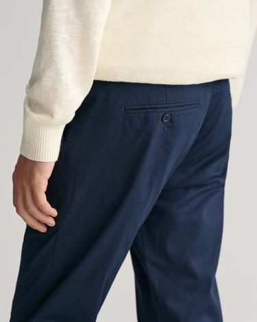  GANT Erkek Lacivert Slim Fit Pantolon