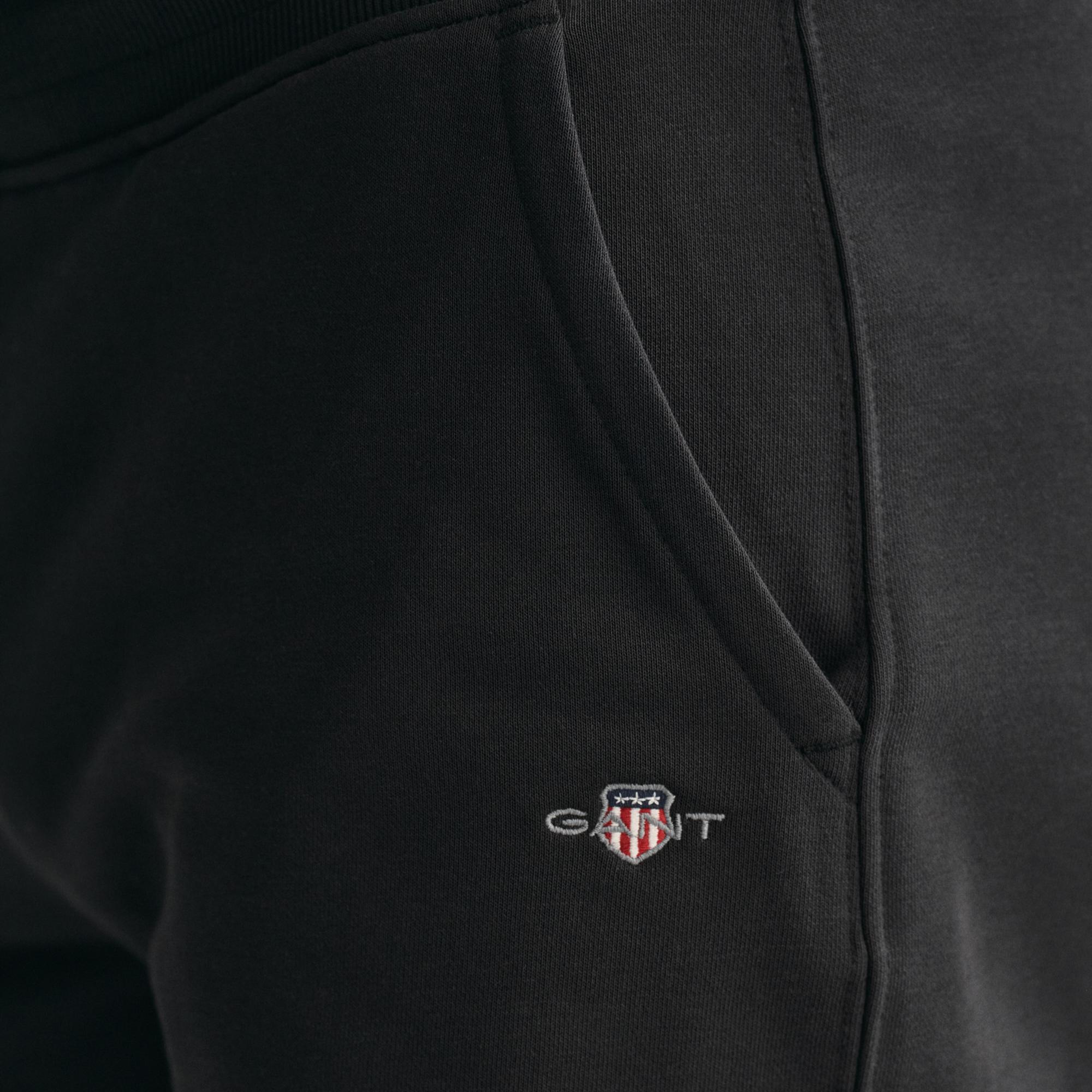 GANT Erkek Siyah Regular Fit Şort