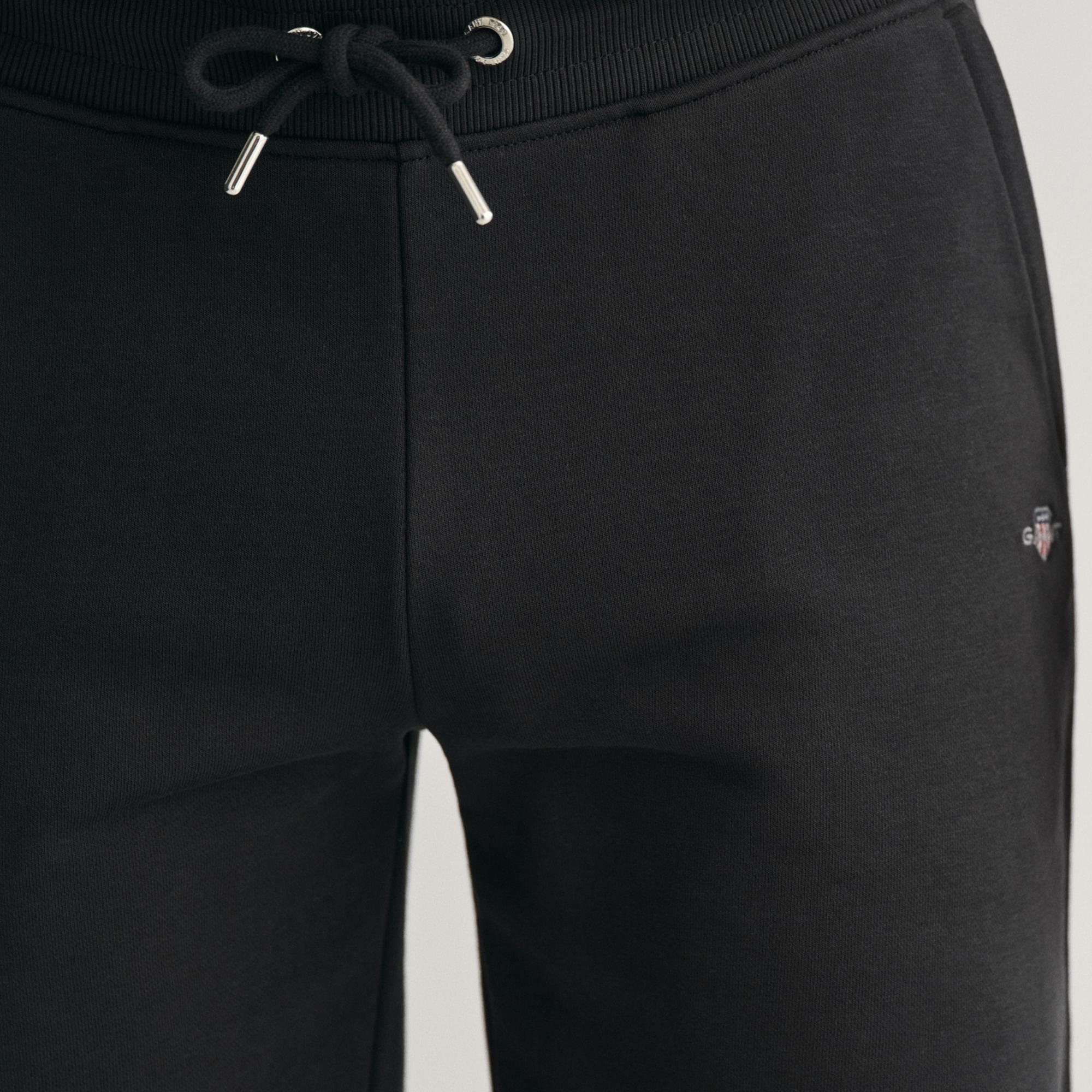 GANT Erkek Siyah Regular Fit Şort