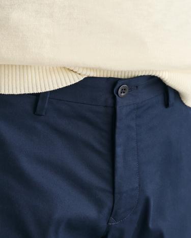  GANT Erkek Lacivert Slim Fit Pantolon