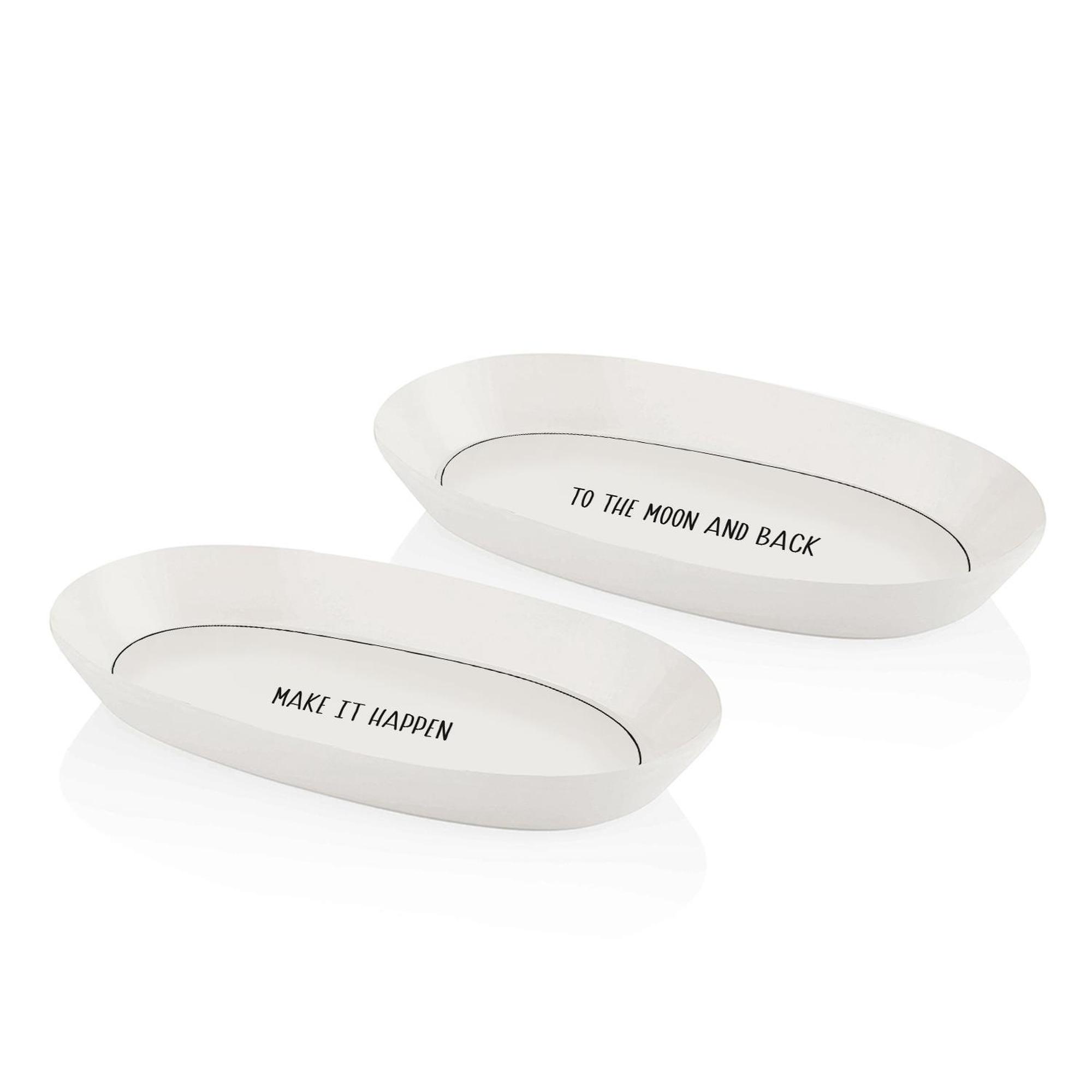 The Mia Daily Tunes Oval Servis 2li Set 29cm