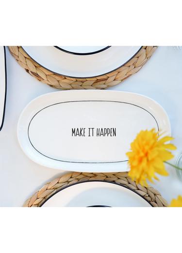  The Mia Daily Tunes Oval Servis 2li Set 29cm