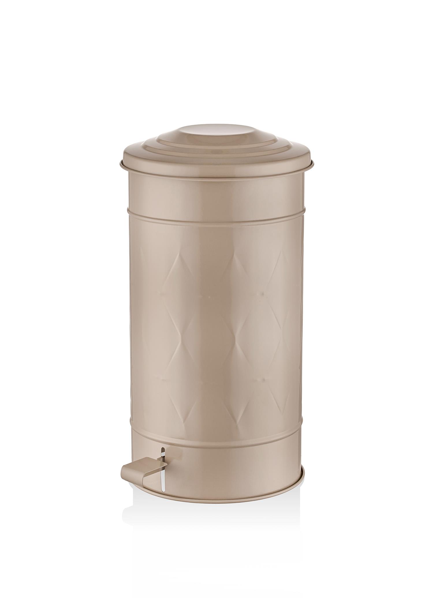  The Mia Prizma Çöp Kovası Mutfak Karamel 24 Lt