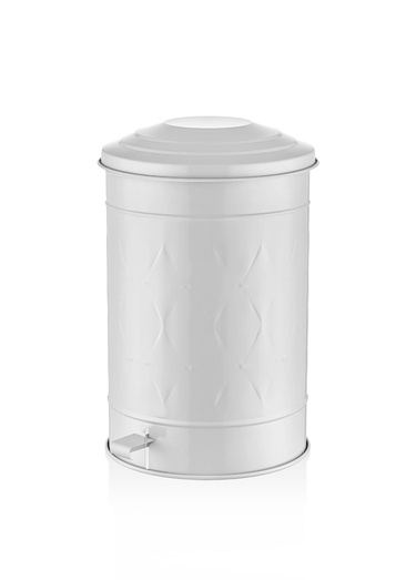  The Mia Prizma Çöp Kovası Mutfak Beyaz 37 Lt