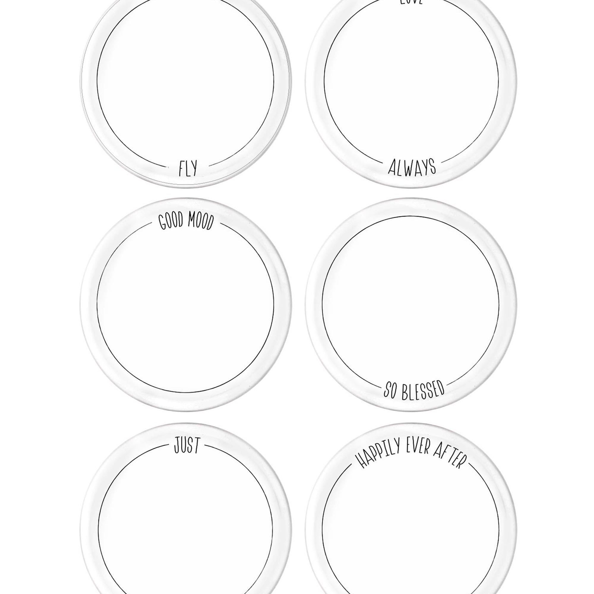 The Mia Daily Tunes Pasta Tabağı 6 Lı Set - 19 cm