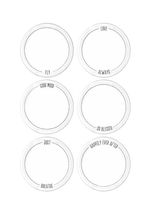  The Mia Daily Tunes Pasta Tabağı 6 Lı Set - 19 cm