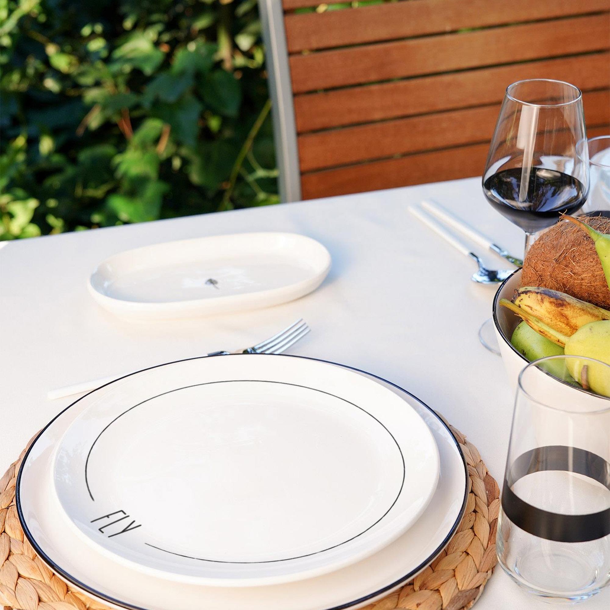 The Mia Daily Tunes Pasta Tabağı 6 Lı Set - 19 cm