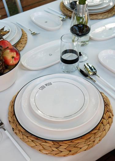  The Mia Daily Tunes Pasta Tabağı 6 Lı Set - 19 cm