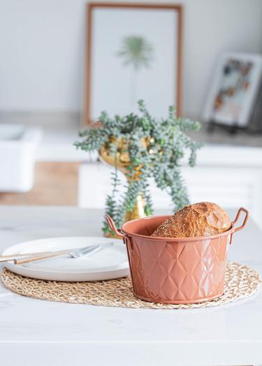  The Mia Prizma Ekmeklik Terracota 8 cm