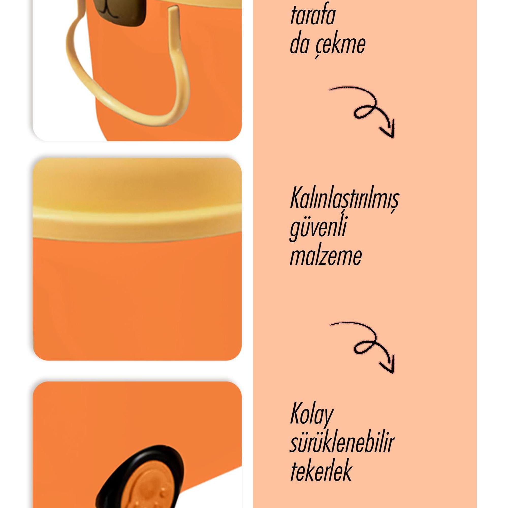 The Mia Trail Oyuncak Saklama Kutusu Pudra 57x39x33 cm