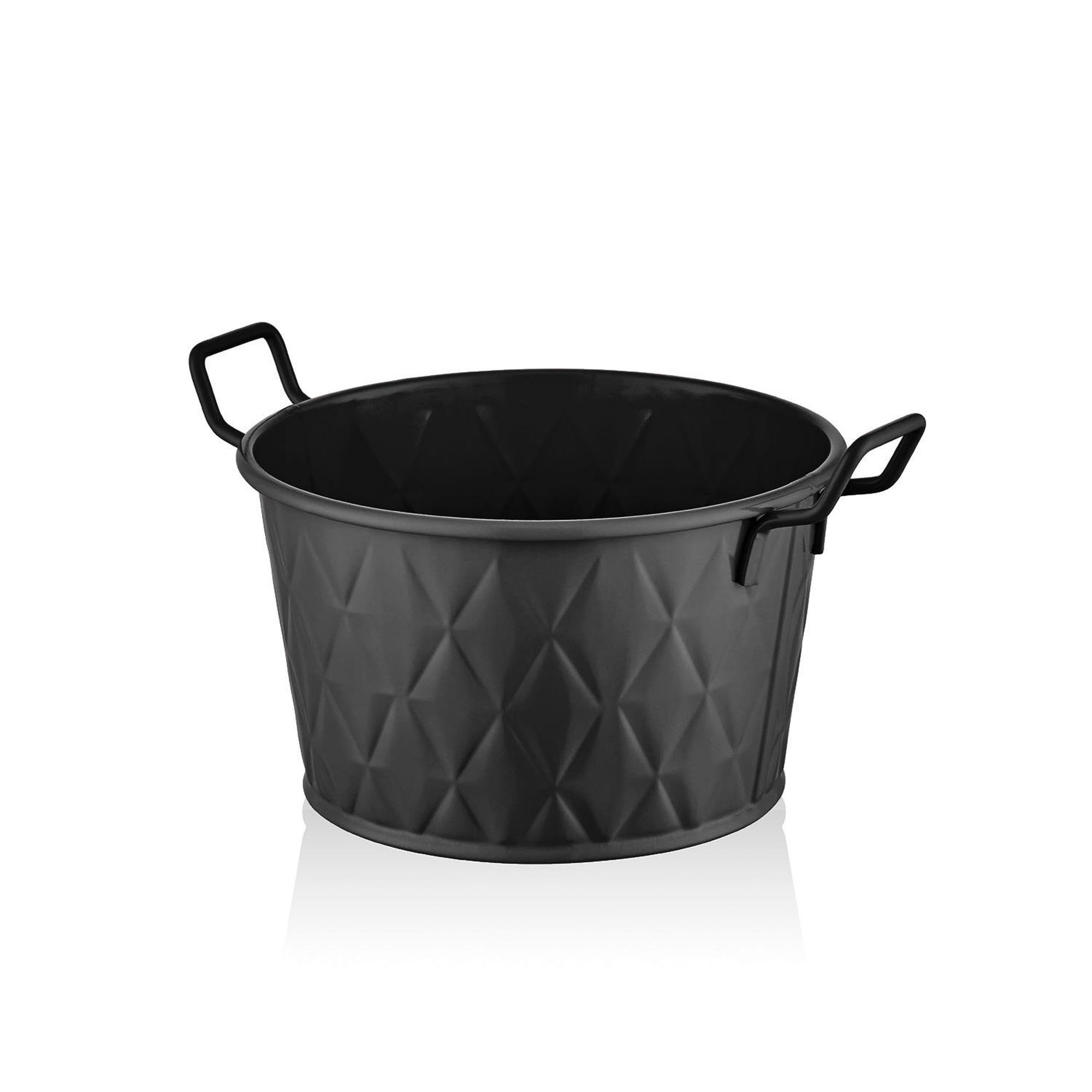 The Mia Prizma Ekmeklik Siyah 8 cm