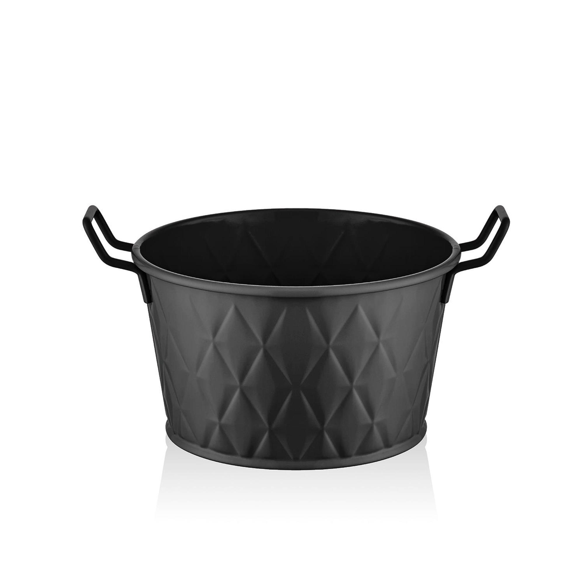 The Mia Prizma Ekmeklik Siyah 8 cm