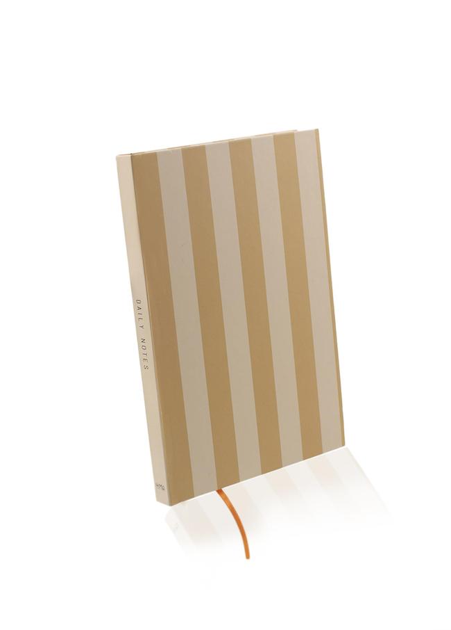  The Mia Basic Çizgili Defter 70 Yaprak Camel 19x14 cm