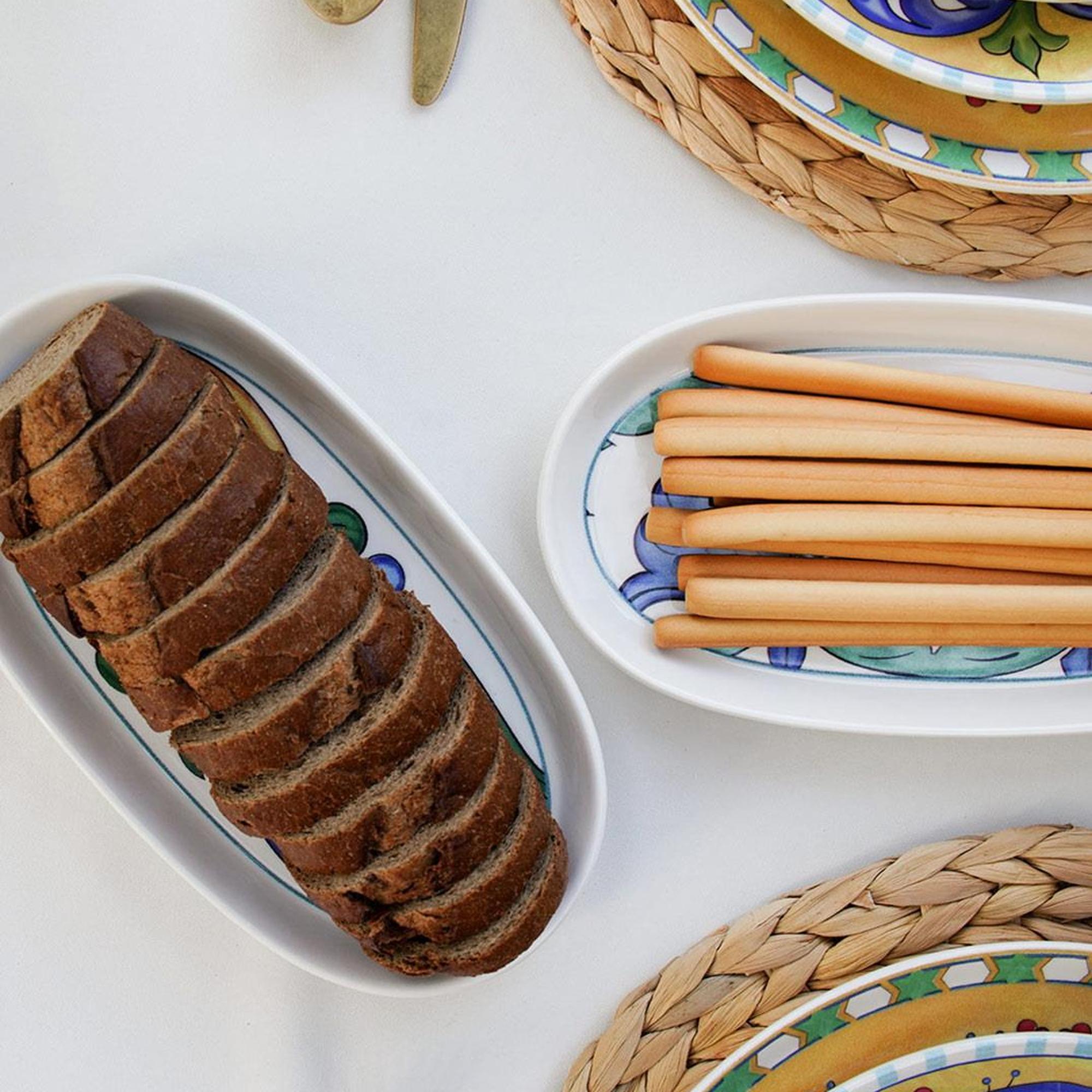 The Mia Limoncello Oval Servis 2li Set Gri 26 cm