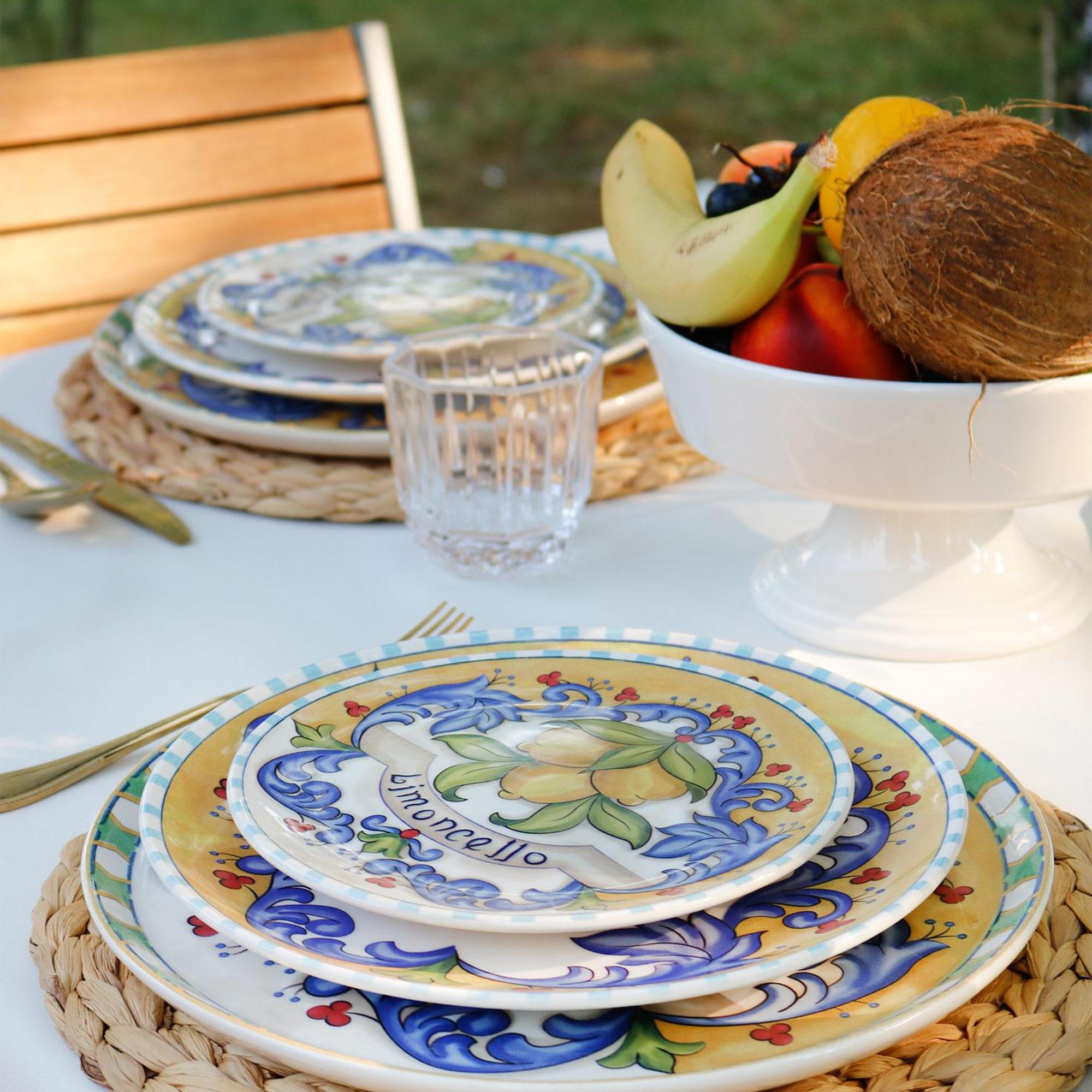 The Mia Limoncello Pasta Tabağı 6lı Set 19 cm