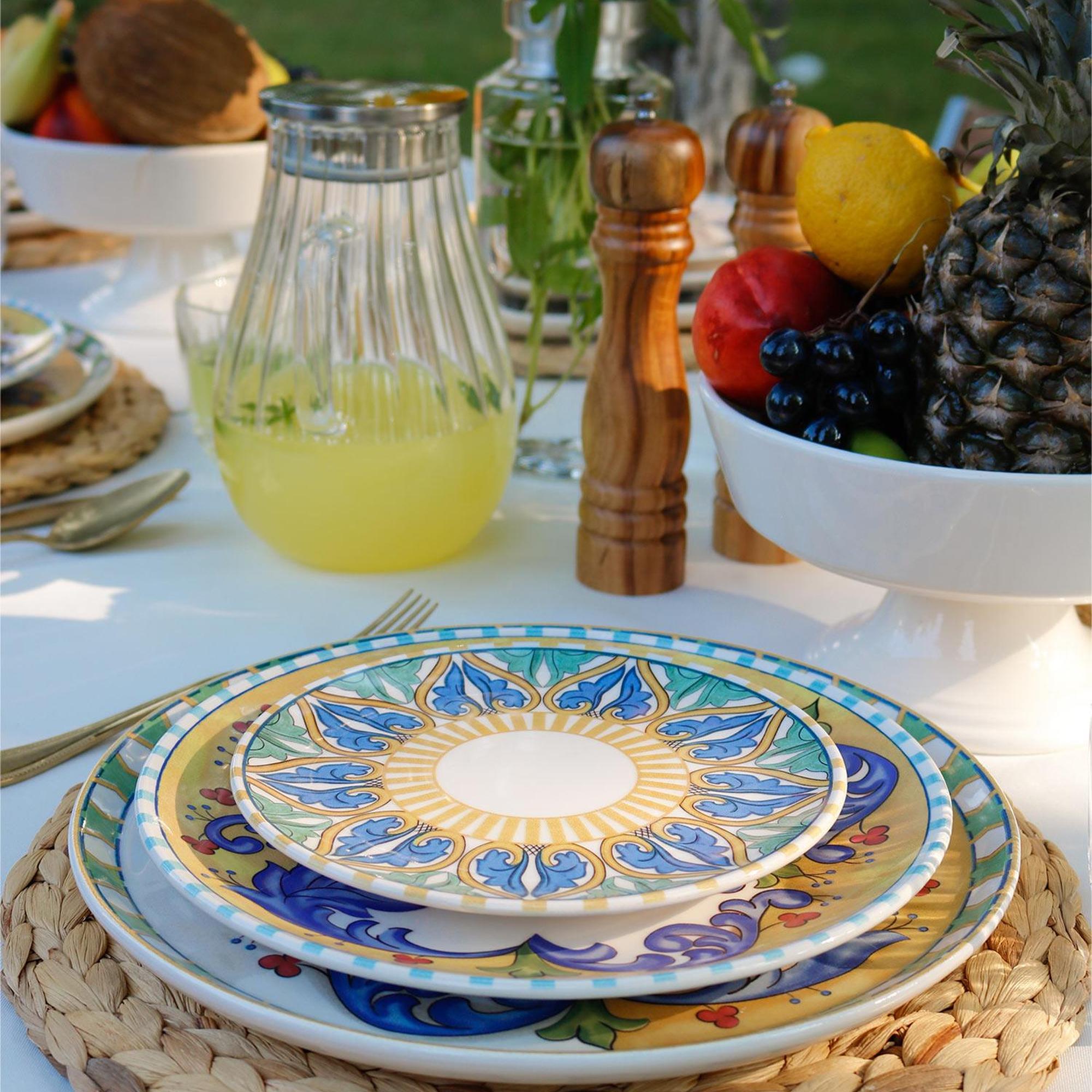 The Mia Limoncello Pasta Tabağı 6lı Set 19 cm