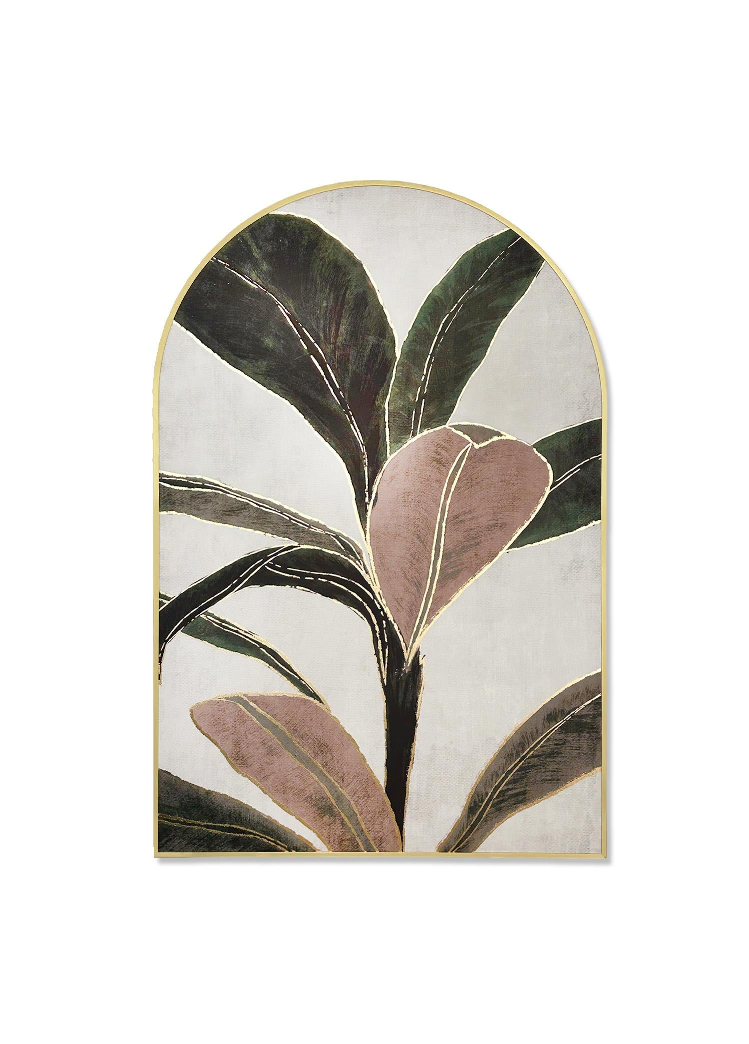  The Mia Botanic Leaf Tablo 60x90 cm